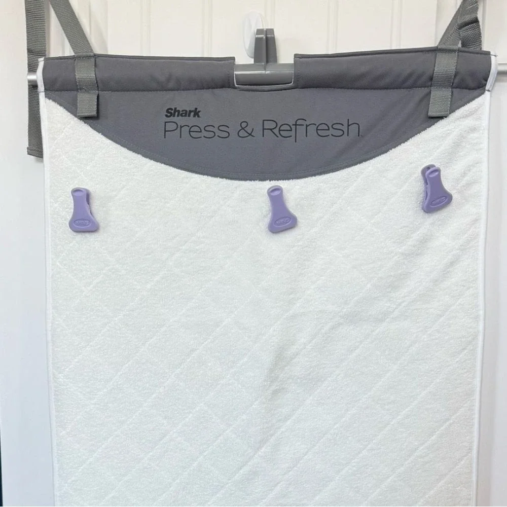 Like New Shark Accessory For Handheld Steamer Vertical Over Door Press Pad